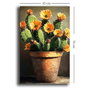 Wallity Pintura Decorativa en Lienzo Multicolor 45 x 70 cm